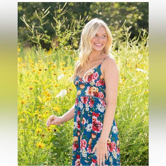 Altar'd State Henleigh Maxi Dress Size Extra Small XS - Picture 4 of 16